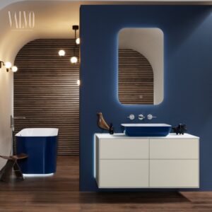 Arquitectura de baños modernos en México