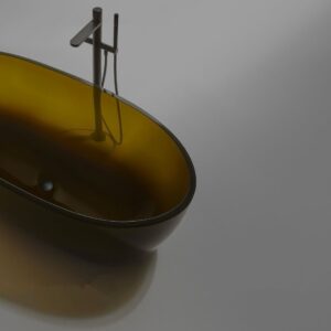 Formas de tinas para decoración de baños lujosos 2